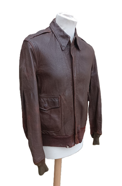 Blouson A2 règlementaire USAAF / parachutiste Spiewak& sons – Image 6