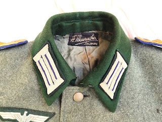 Vareuse officier heer service médical troupe de montagne – Image 4