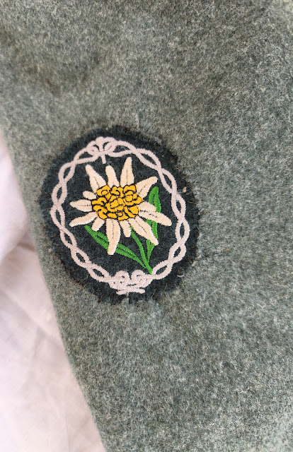 Vareuse officier heer service médical troupe de montagne – Image 5