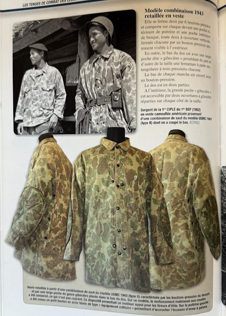 Blouse camouflée USMC 3éme type paramarines modifiée Indochine – Image 14