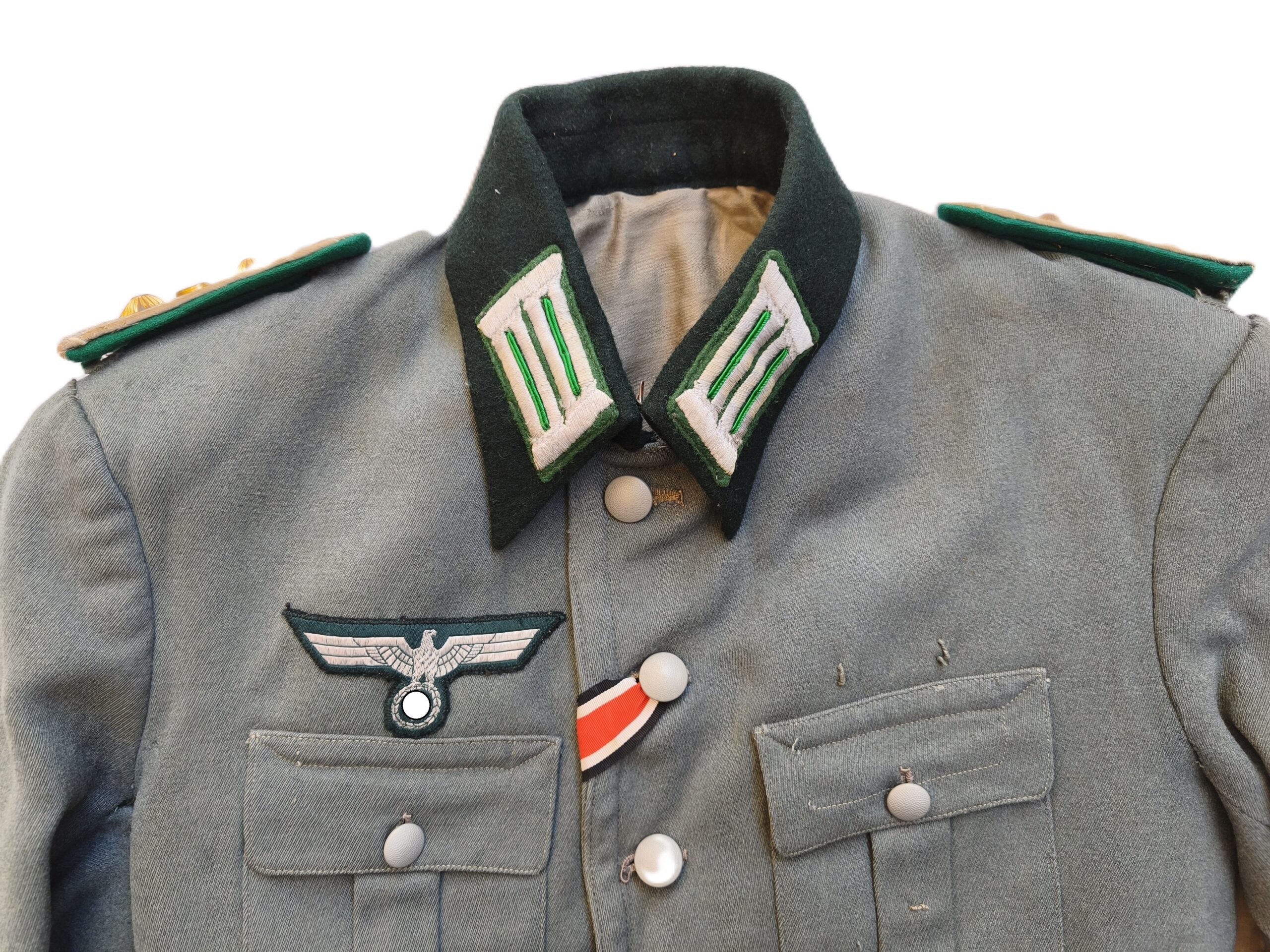 Vareuse officier chasseur de montagne allemand regiment 99 – Image 2