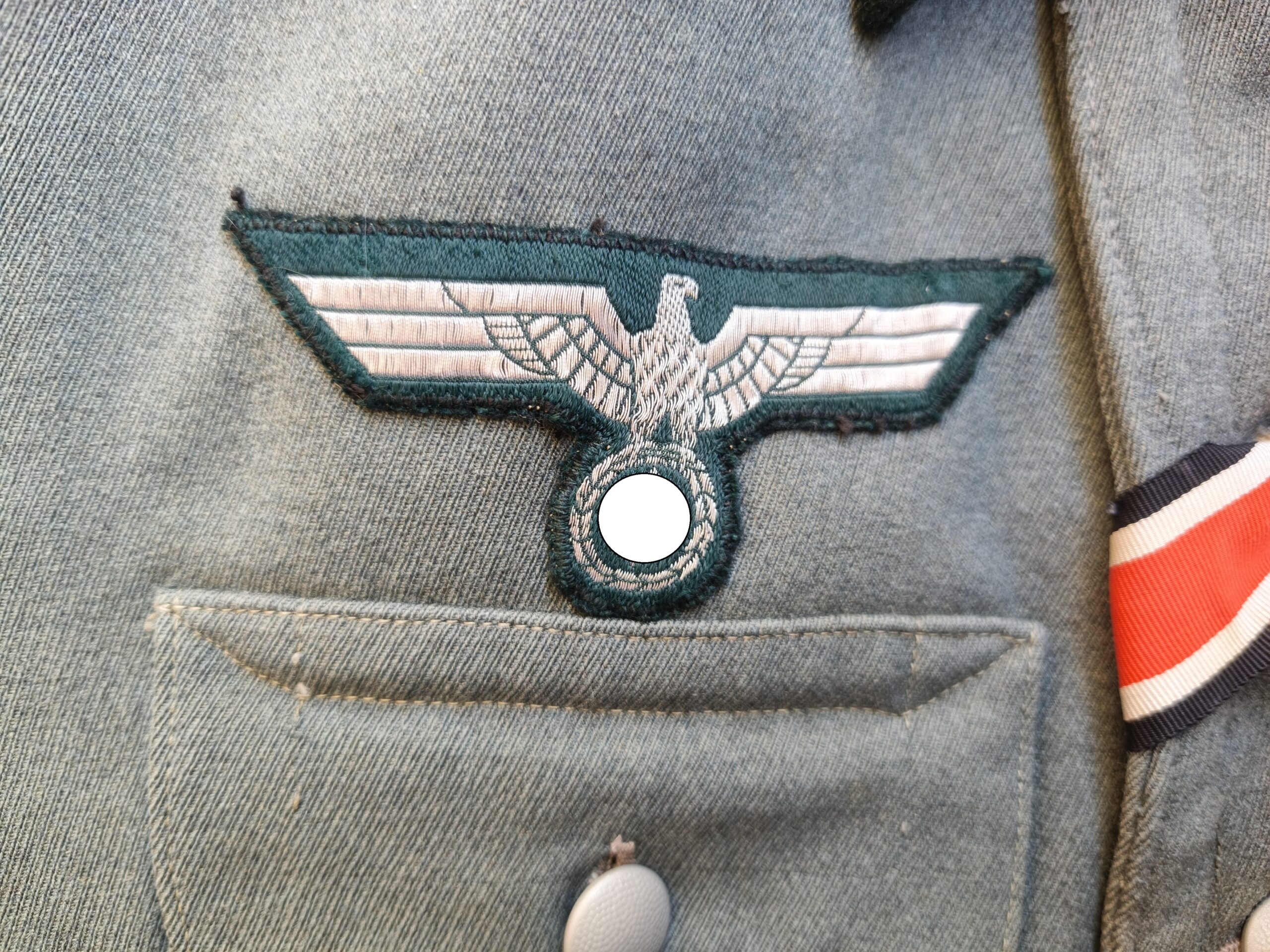 Vareuse officier chasseur de montagne allemand regiment 99 – Image 4