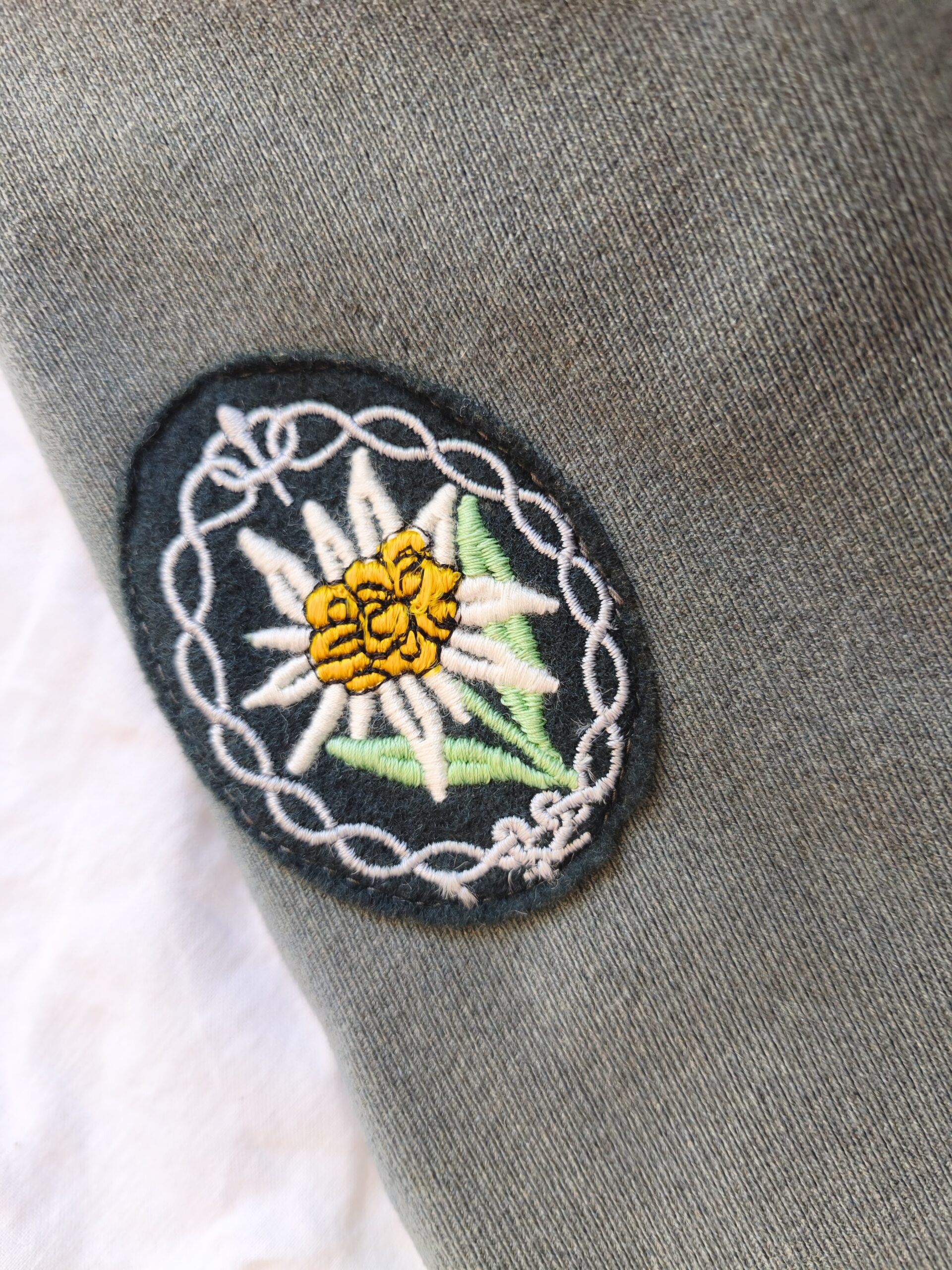 Vareuse officier chasseur de montagne allemand regiment 99 – Image 5