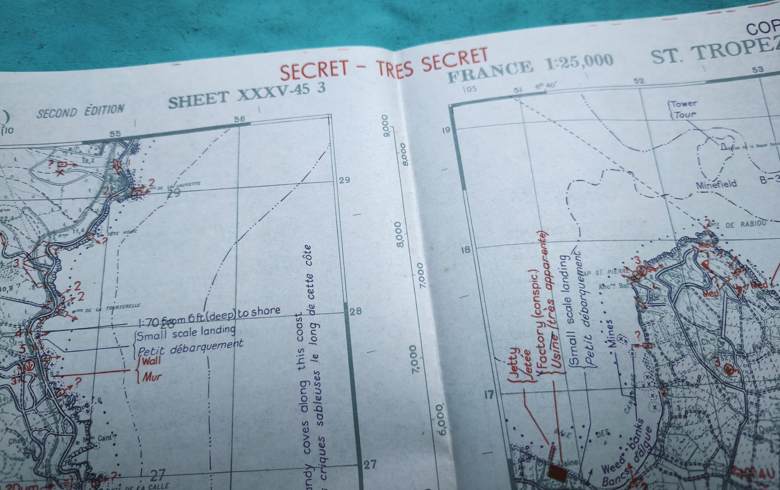 Carte SECRET - TRES SECRET St Tropez Opération Dragoon RESERVEE – Image 2